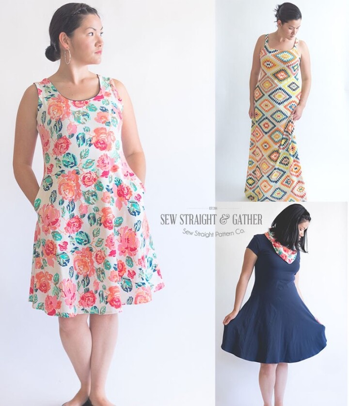 The Uptown/Downtown Dress & Fabric Giveaway Sweet Red Poppy