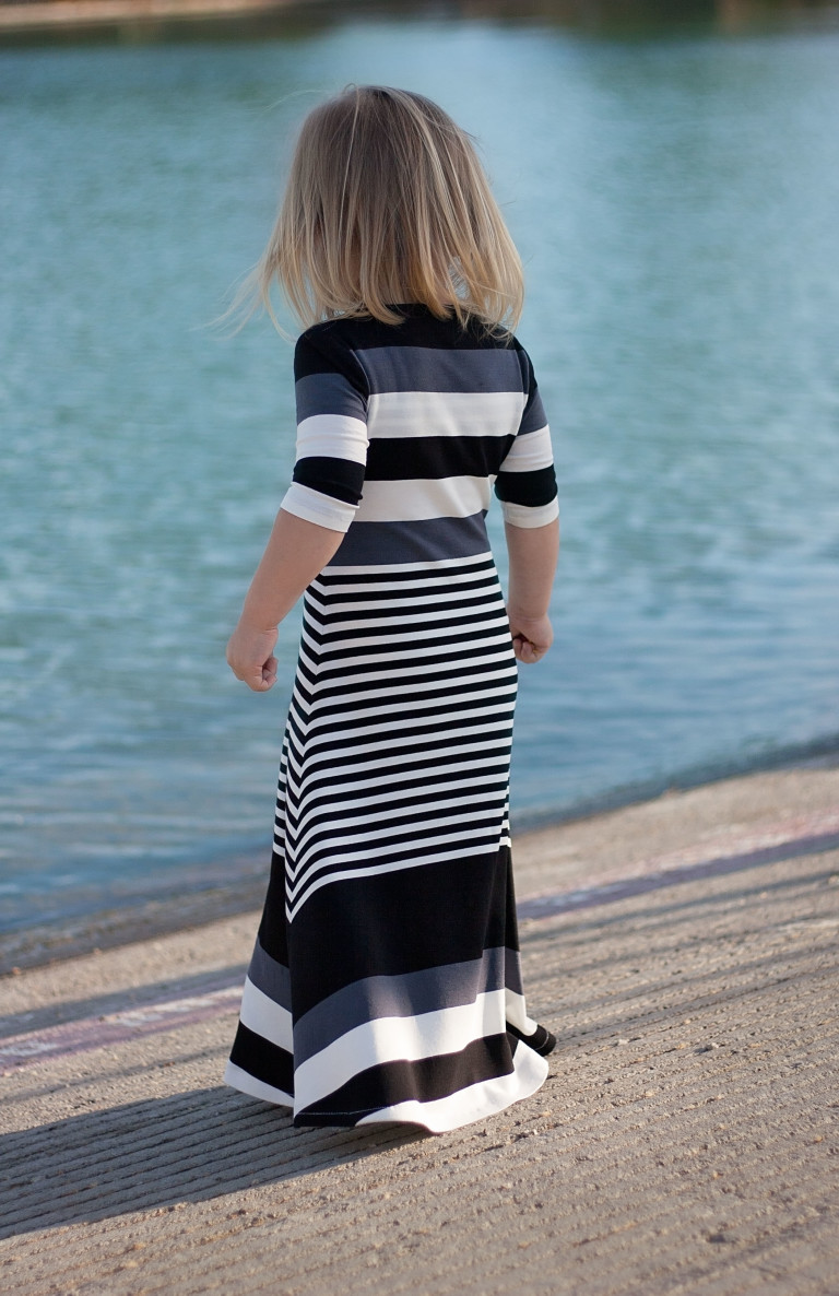 The Girl's Uptown Downtown Dress Sweet Red Poppy