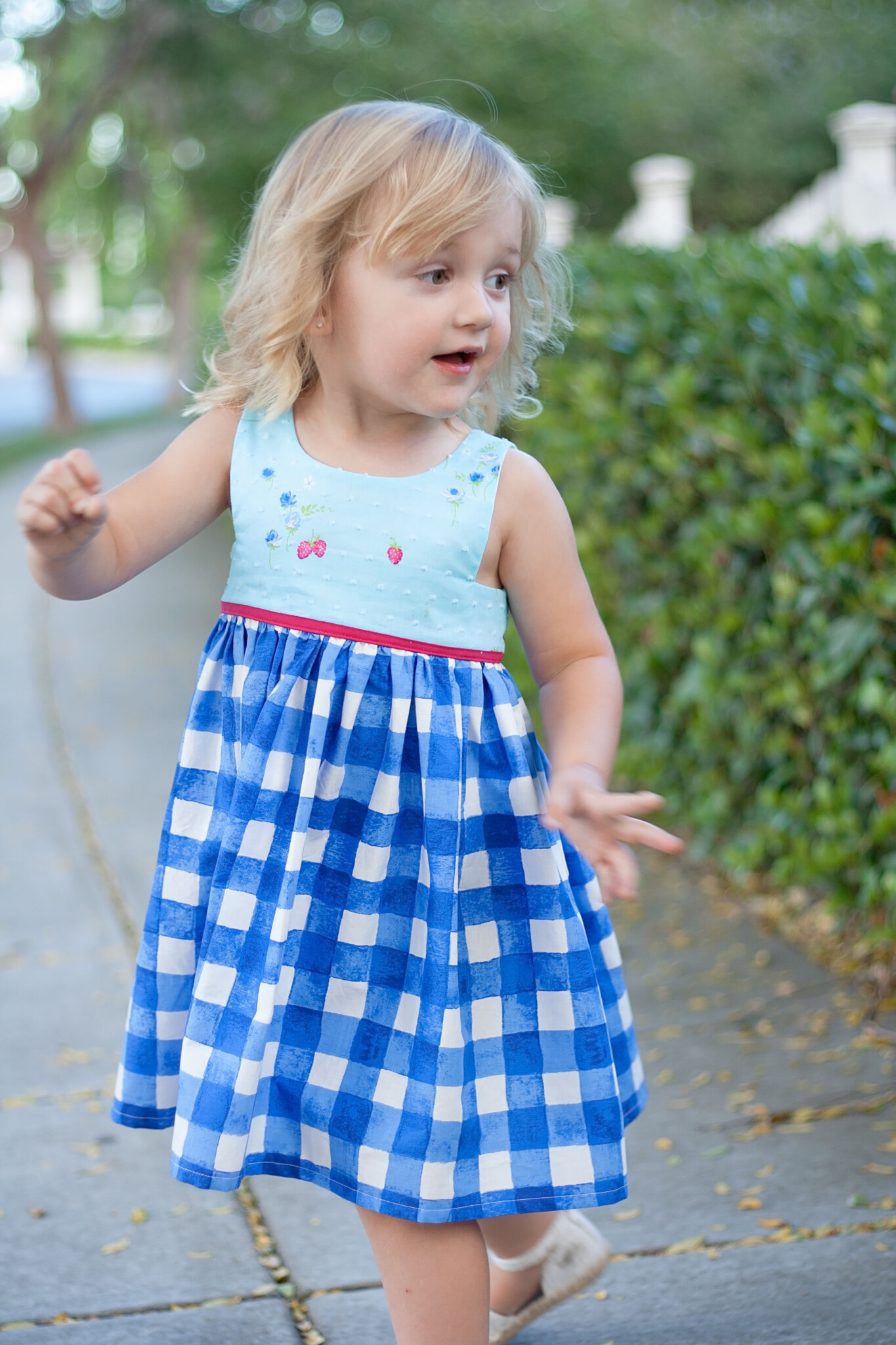 The Winnie Pinnie Dress - Sweet Red Poppy