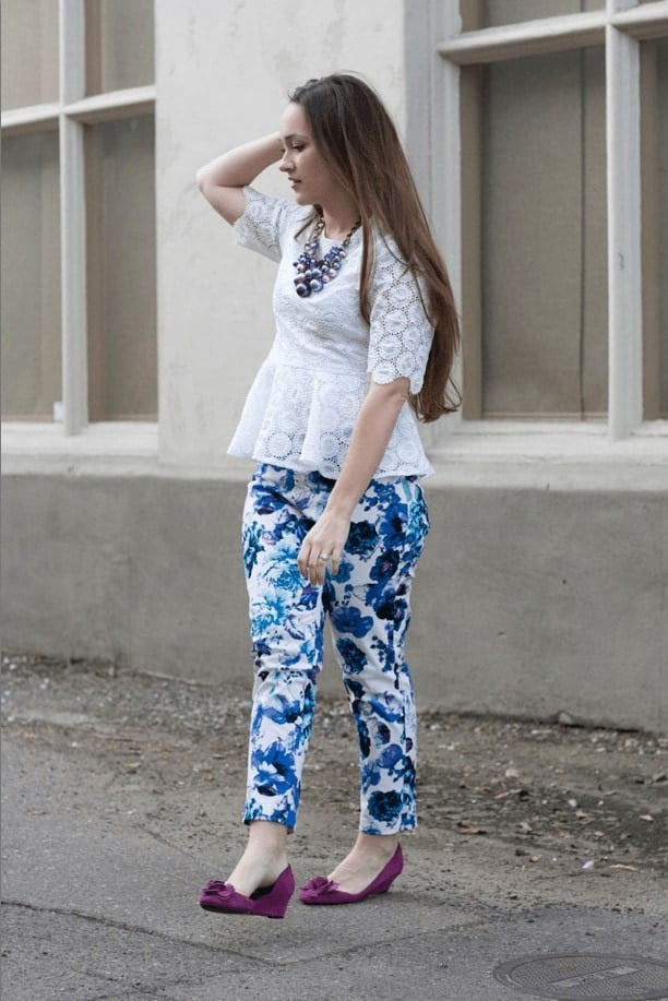 Style Maker Fabrics Sew Caroline Primrose Peplum Sew Over It Ultimate Trousers