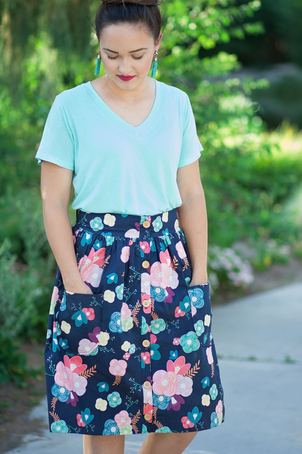 Sew Caroline Weekend Style - Sweet Red Poppy