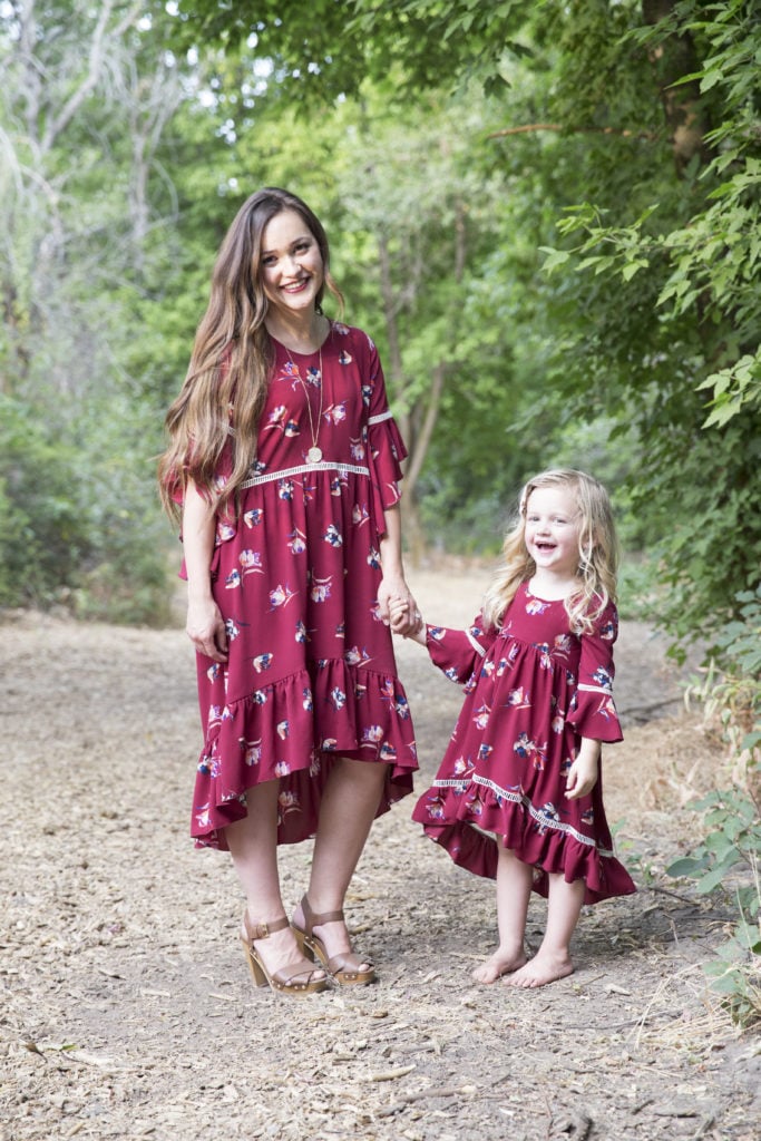 Mommy and Me PDF Sewing Pattern Dress