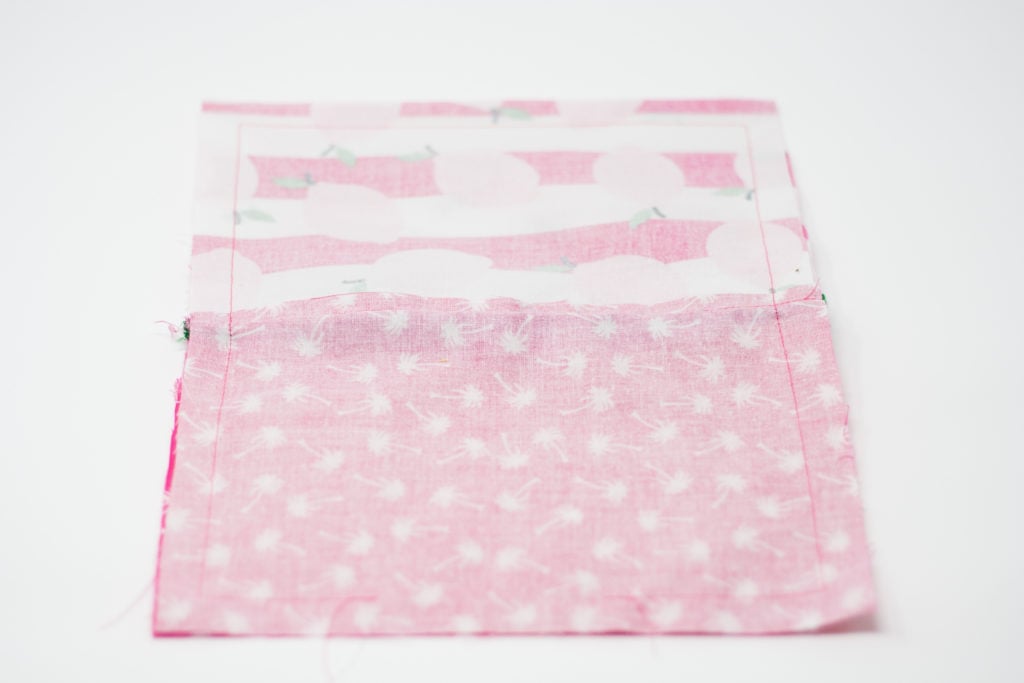 Laminated Lace Zipper Pouch Bag Free Sewing Tutorial 