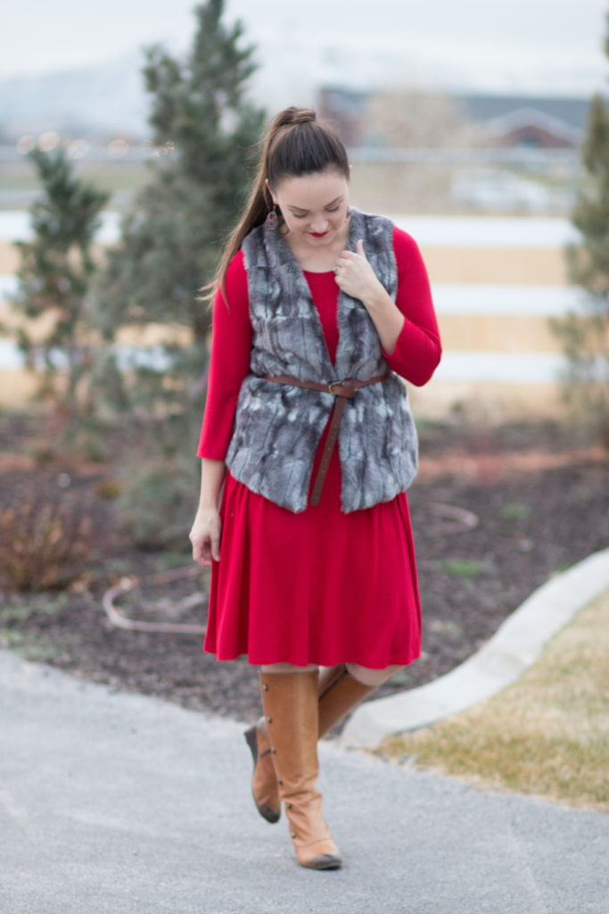 Learn to Sew with Fur - Sweet Red Poppy