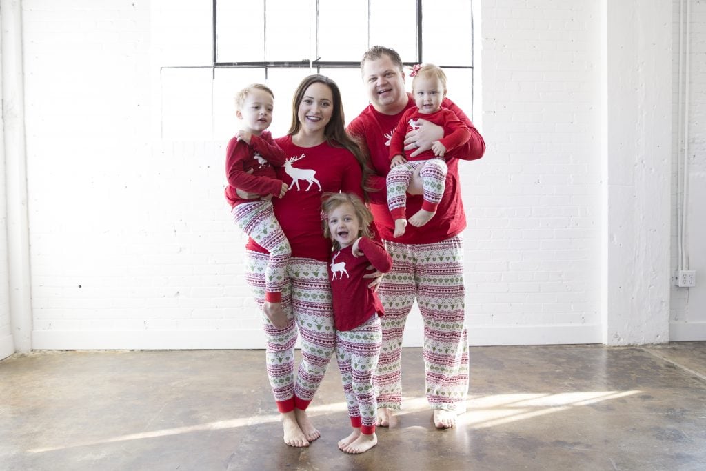 Learn How to Make Your Own Christmas PJ's with these Free PDF Sewing Patterns and Knit Sewing Tutorial