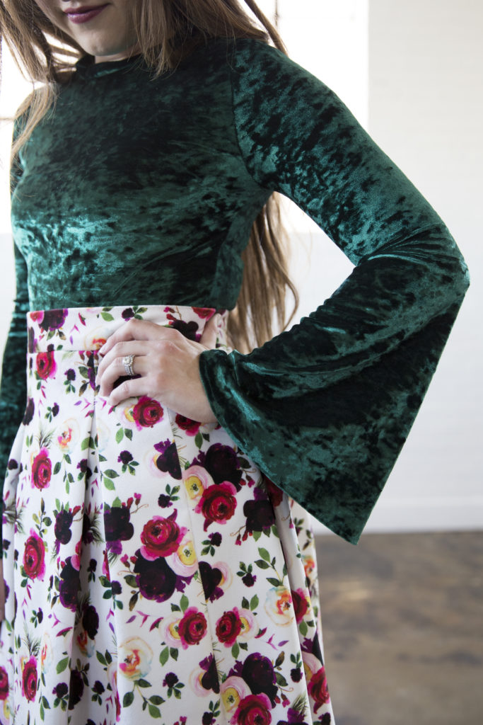 Sewing for Fall with Simplicity - Sweet Red Poppy