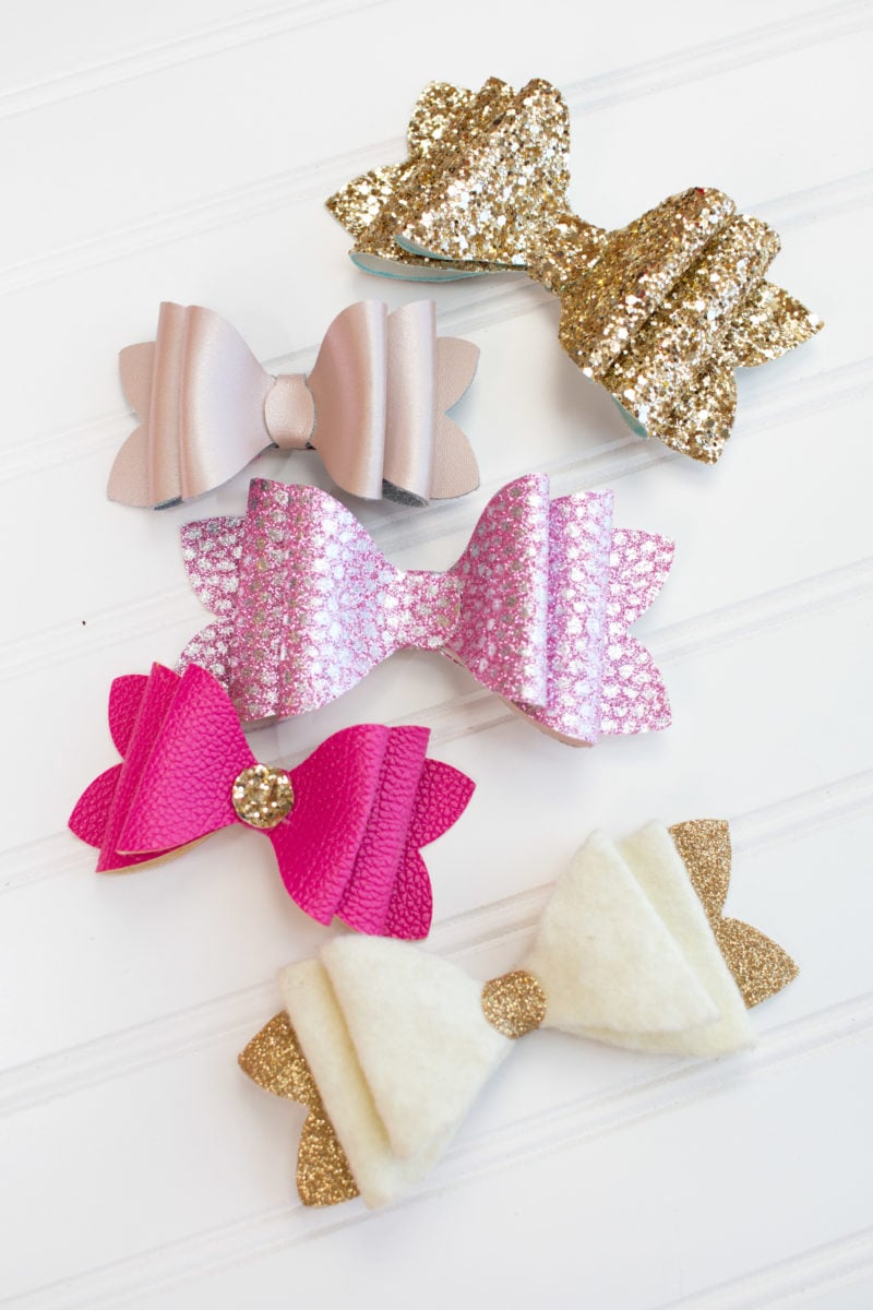 How to Make Hair Bows: Stacked French Hair Bow Tutorial: staked French hair bow tutorial shared by top US craft blog, Sweet Red Poppy: Girls Hair Bow Tutorial