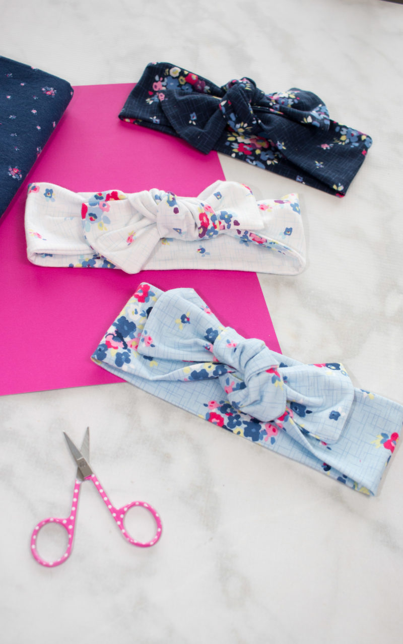 Top Knot Headband Sewing Tutorial - Sewing