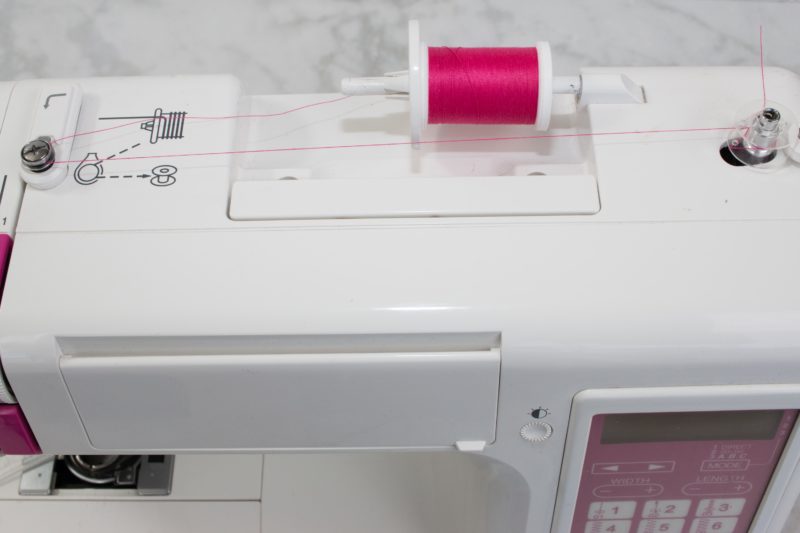 How to wind a bobbin on a sewing machine