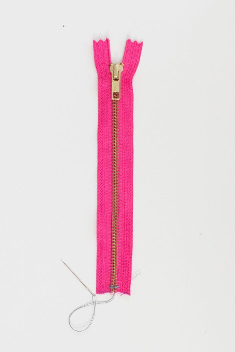 How to Sew a Zipper Tab