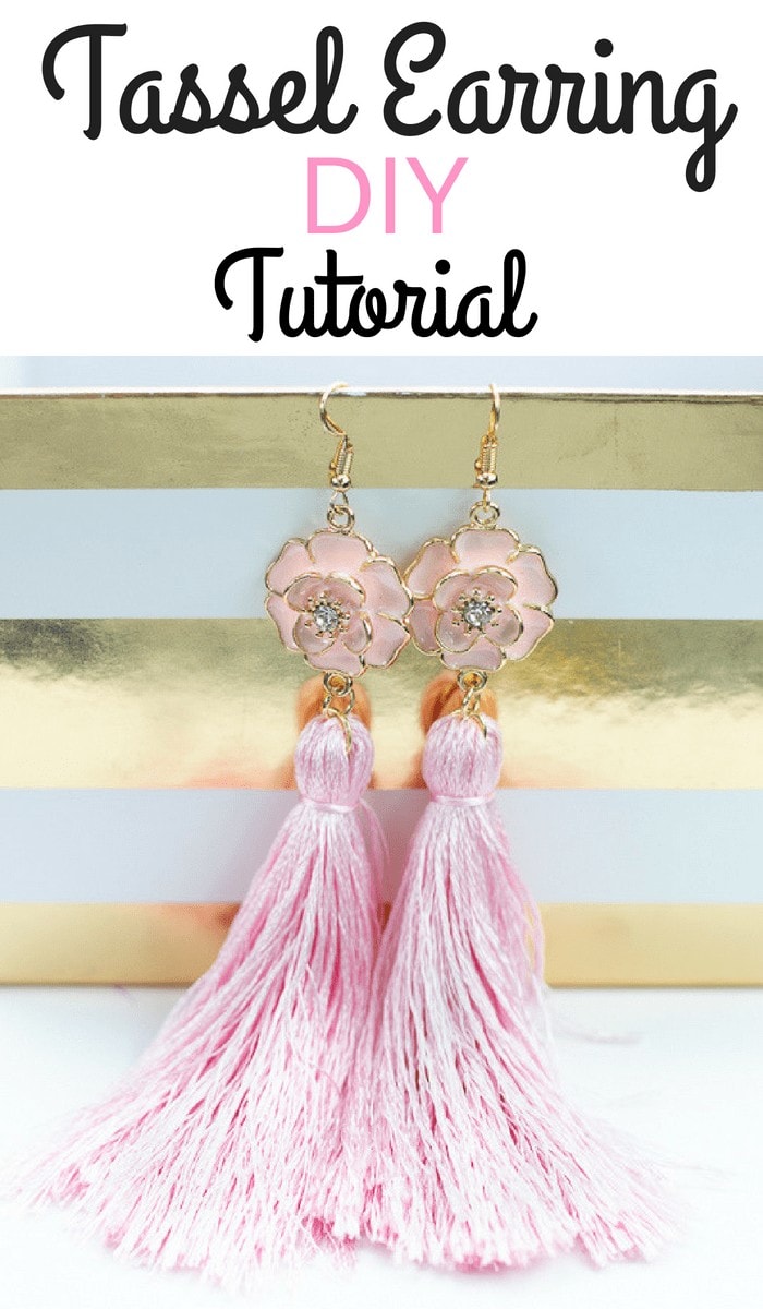 Tassel Earring DIY Tutorial with JOANN - Sweet Red Poppy