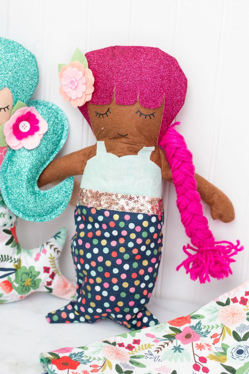 How to Sew a Mermaid Doll