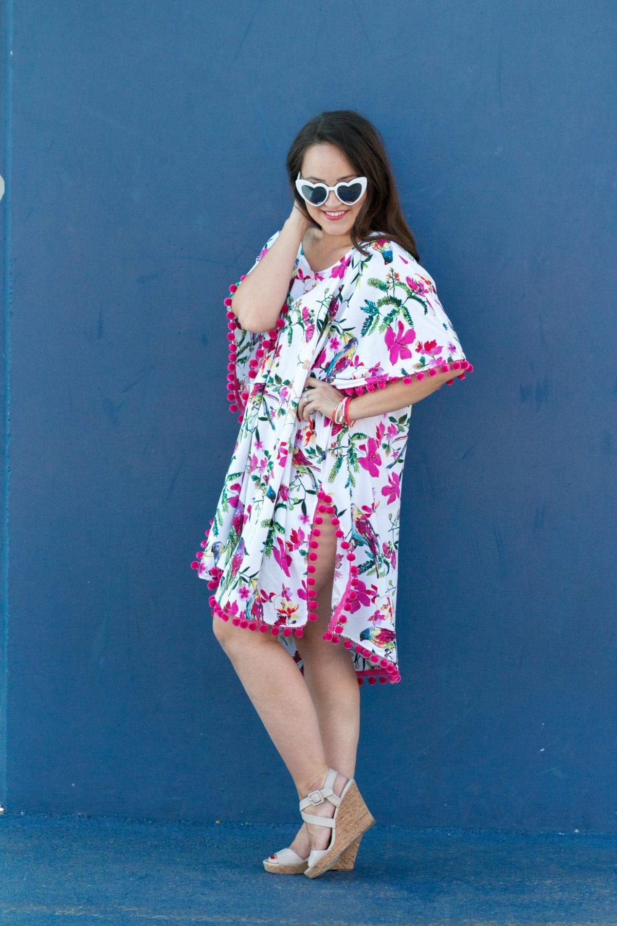How to Sew a Swimsuit Coverup, a tutorial and sewing pattern featured by top US sewing blogger, Sweet Red Poppy