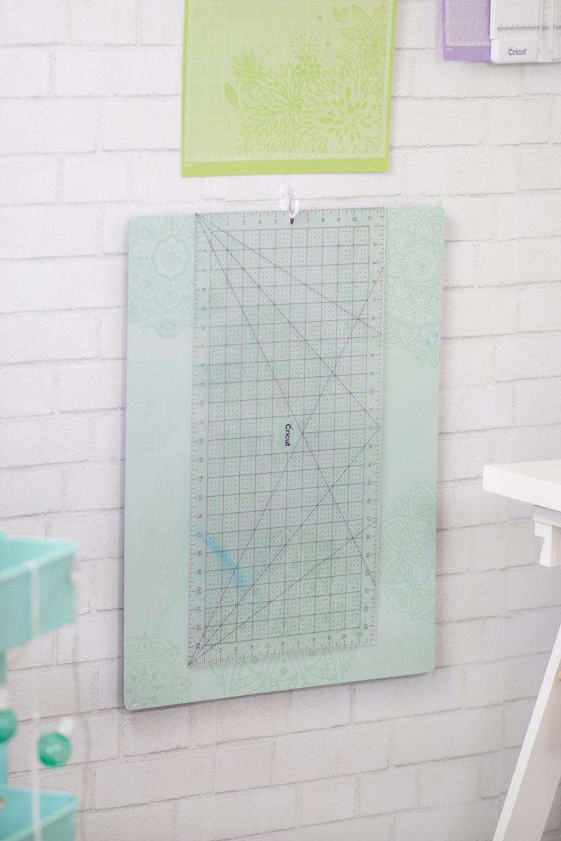 Cricut Craft and Sewing Room Organization Hacks featured by top US craft blog, Sweet Red Poppy