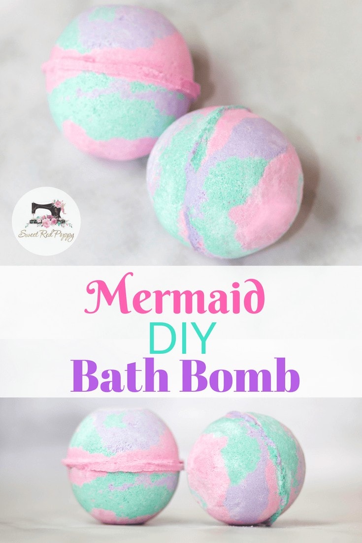 Learn How toMake a Hidden Treasure Mermaid Fizzy Bath Bomb with this Step by Step Tutorial