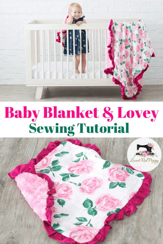 Ruffled Baby Blanket and Lovey Sewing Tutorial Shannon Fabrics