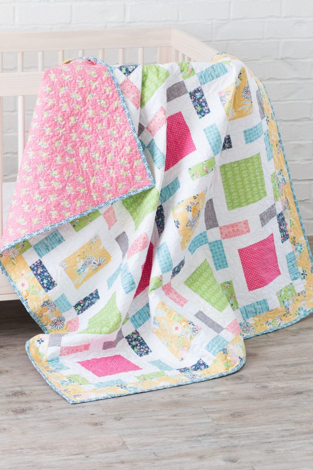 How to Bind a Quilt with Bias Tape Sweet Red Poppy