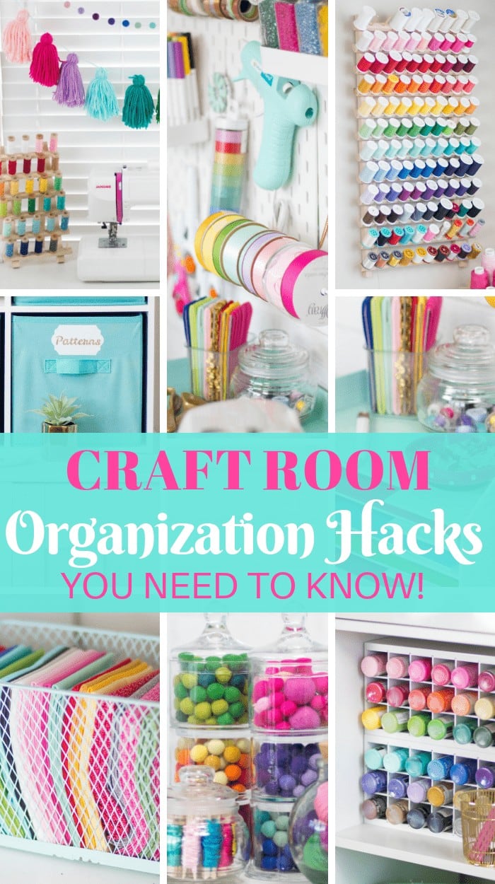 27 Clever Craft Storage Ideas for All Your Creative Supplies