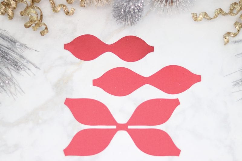 How to Make Hair Bows: DIY Stacked Christmas Hair Bow Tutorial featured by top US craft blogger, Sweet Red Poppy