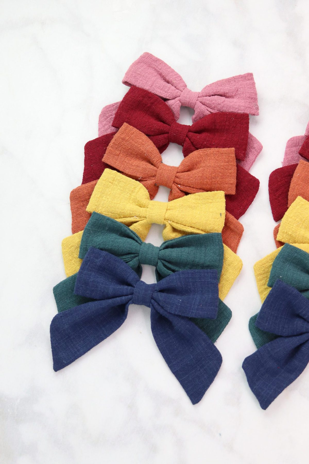 Sailor Hair Bow Sewing Tutorial and Free Printable PDF Pattern - Sweet ...