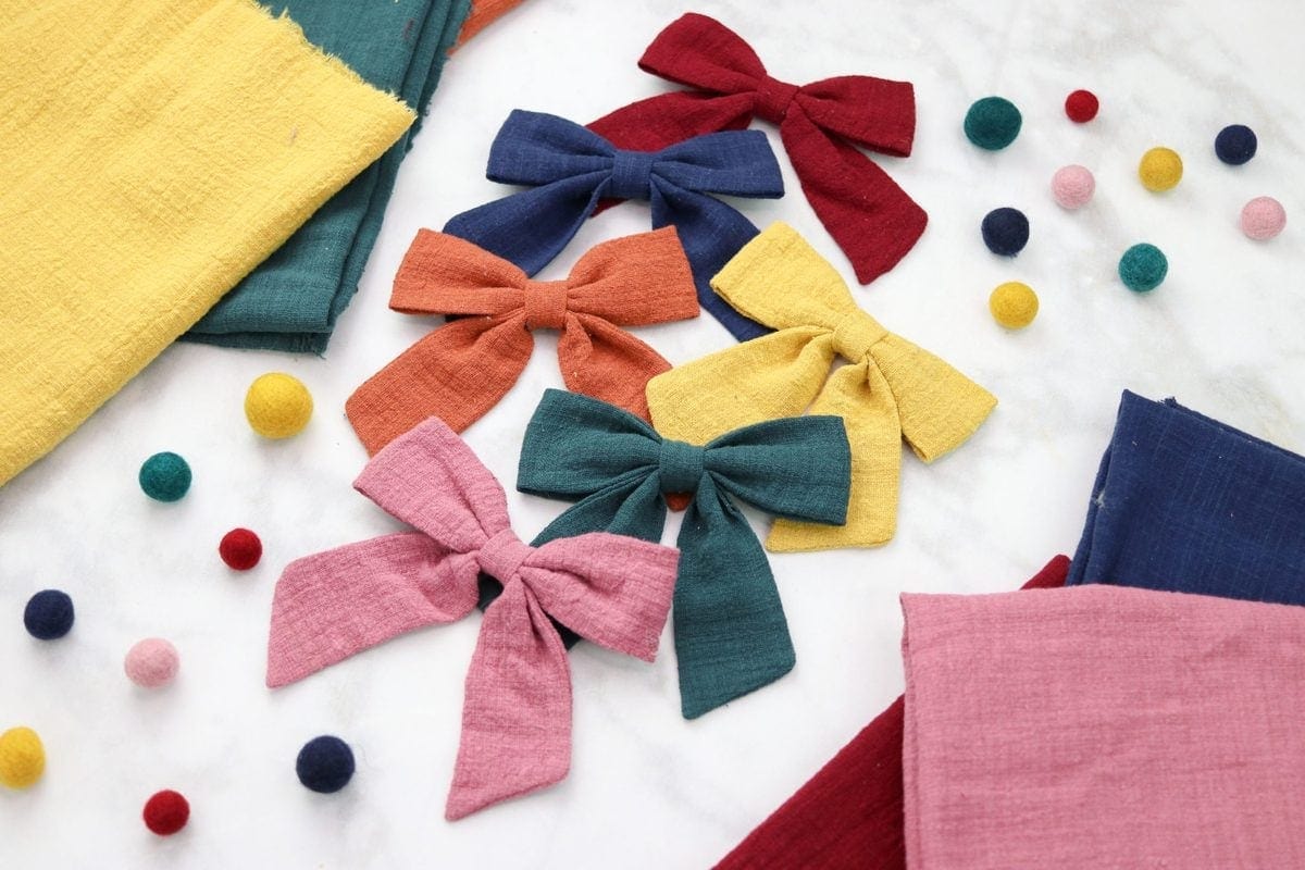  Printable Cut Out Free Hair Bow Template Make Hair Bows With Your 