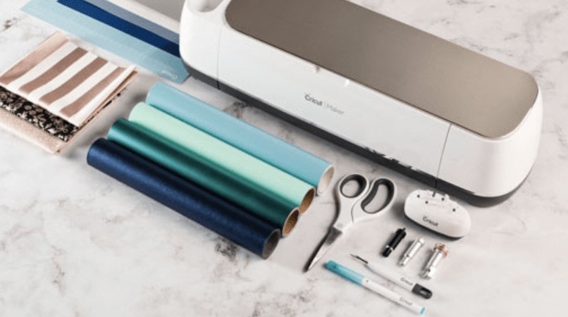 Cricut Maker and supplies