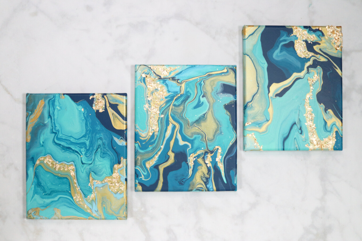 DIY Pour Painting - Crafts | Sweet Red Poppy