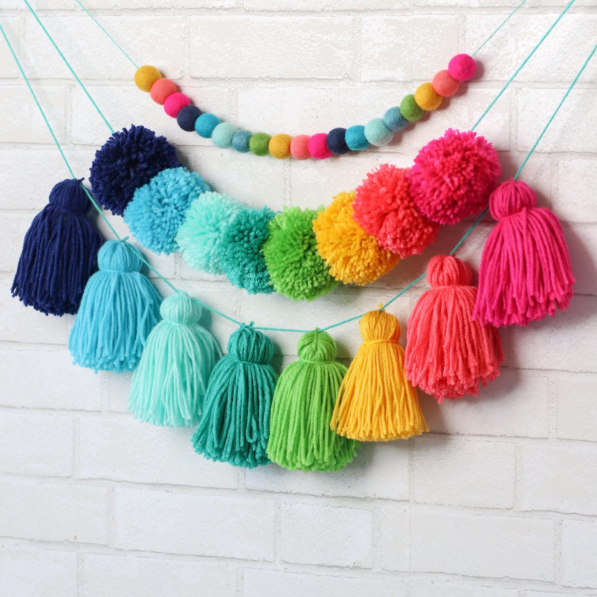 DIY Tissue Tassel Garland Sets – Shoppe3130