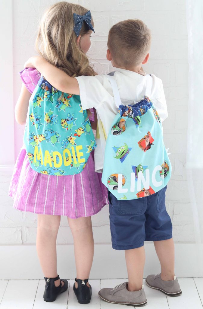 kids drawstring backpack