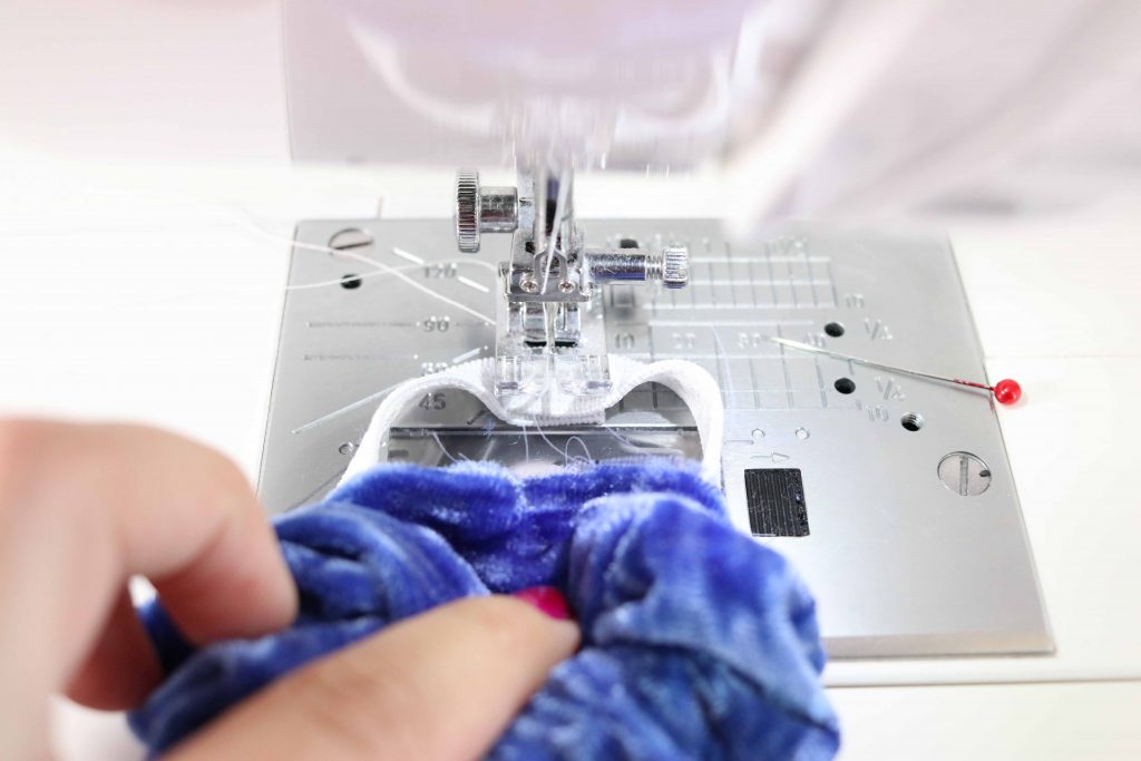 Sew a scrunchie