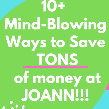 How to save tons of money at Joann