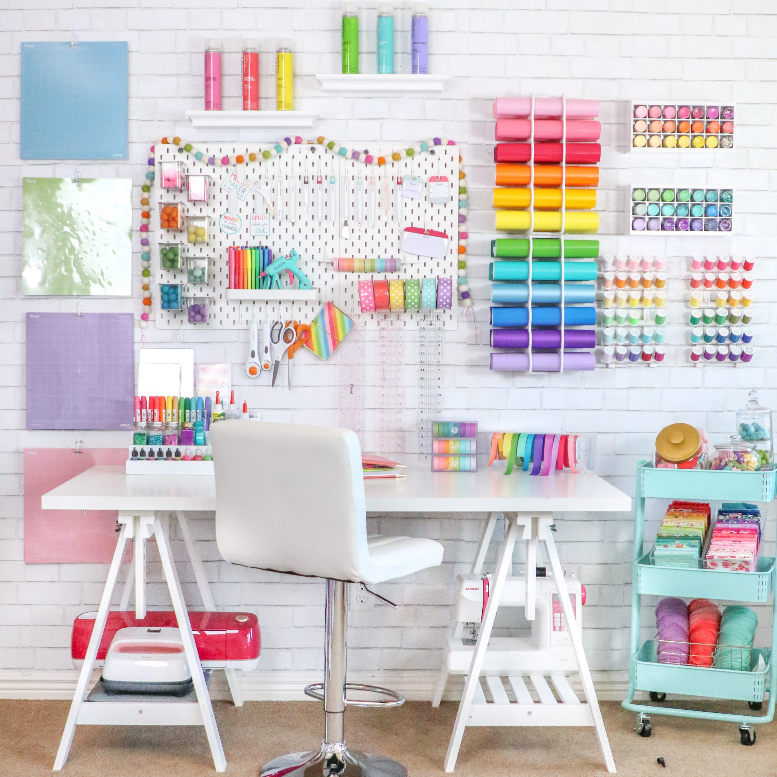 How to Organize your Craft Room Tips and Tricks - Sweet ...