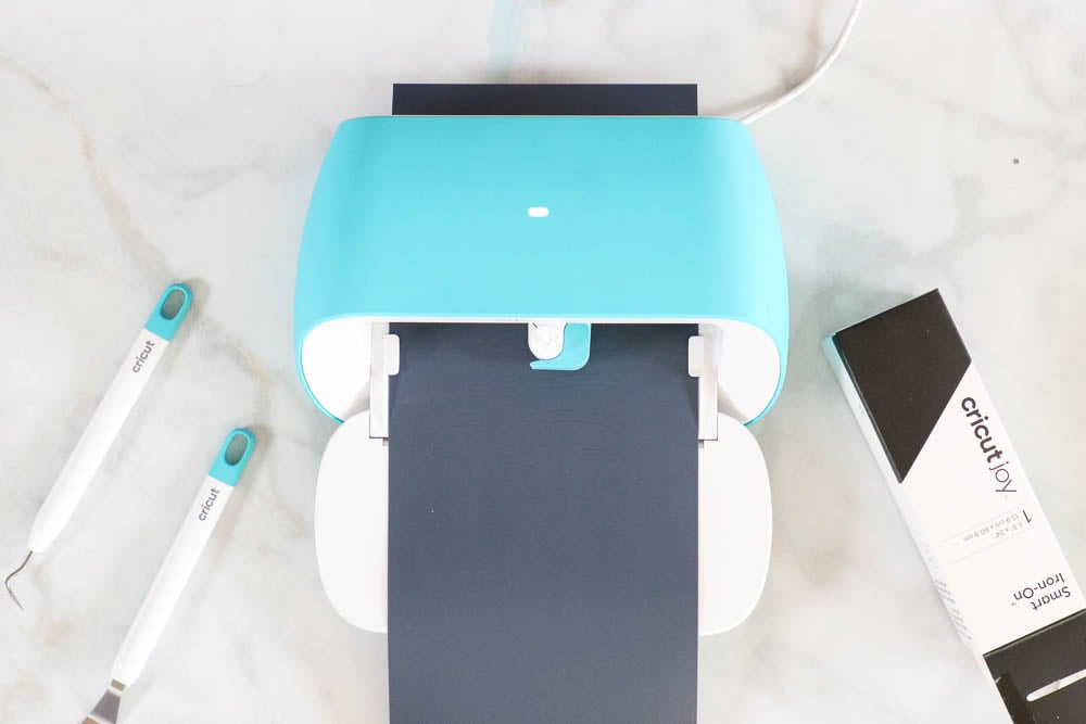 Cricut Joy Smart Iron On Instructions  featured by top US craft blogger, Sweet Red Poppy
