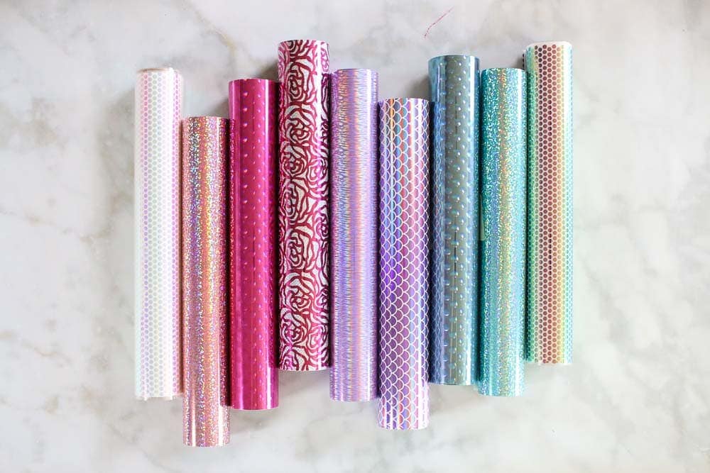 Different types of Cricut Vinyl