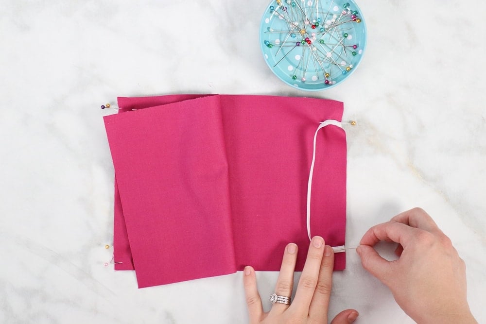 how to sew a surgical face mask, a tutorial featured by top US sewing blog, Sweet Red Poppy.