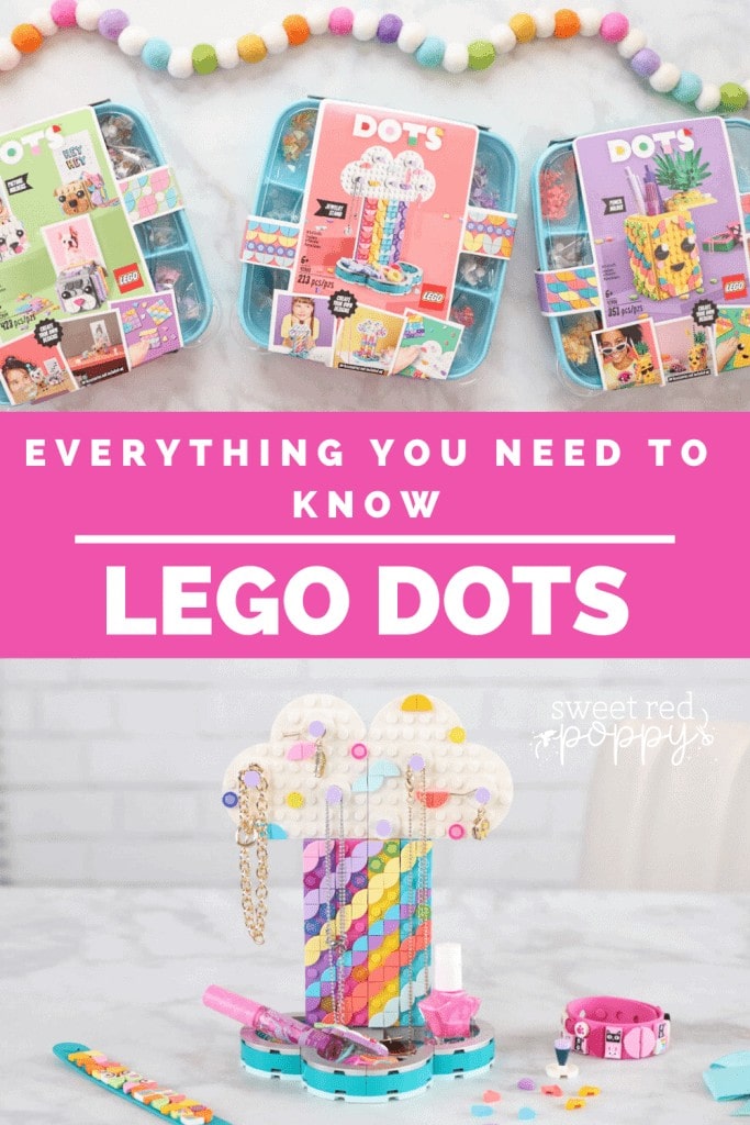 LEGO DOTS review featured by top US craft blog, Sweet Red Poppy.