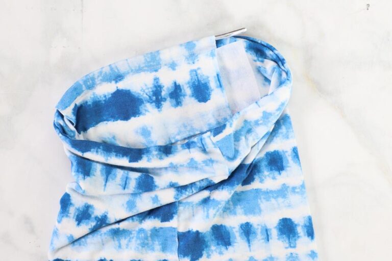 How to Make a Neck Gaiter Face Mask Sweet Red Poppy