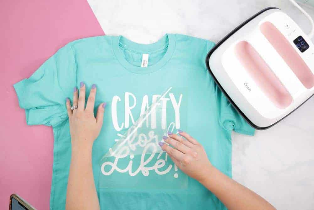 Cricut Iron On Vinyl Tutorial: T Shirt 