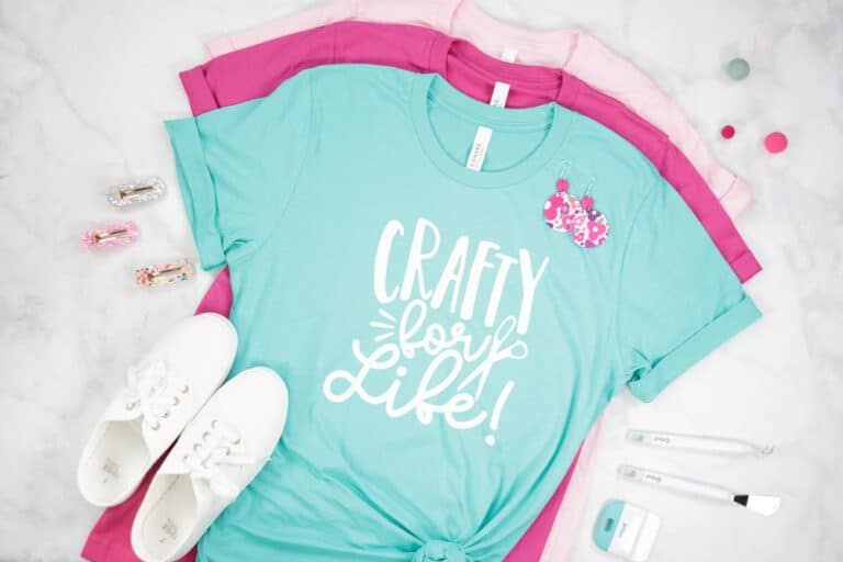 How to Make Cricut IronOn TShirts Sweet Red Poppy