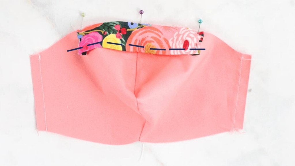 FREE Sewing Pattern & Tutorial: How to Make a DIY Scarf Face Mask? featured by top US sewing blogger, Sweet Red Poppy.