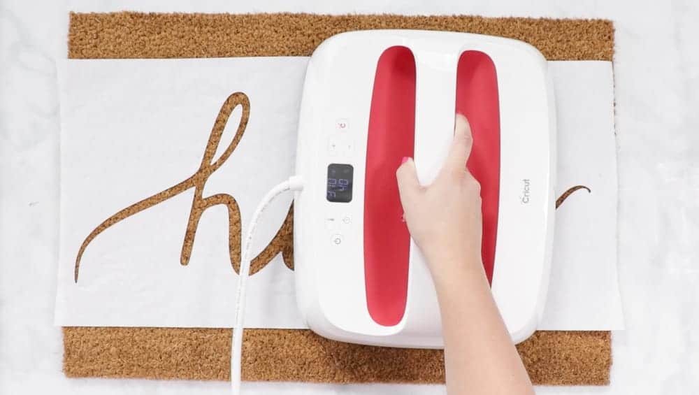 DIY Doormat with Cricut (Easiest Method) - Angela Marie Made