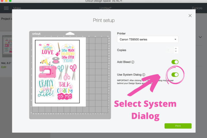 Cricut Print Then Cut Stickers Tutorial | Sweet Red Poppy