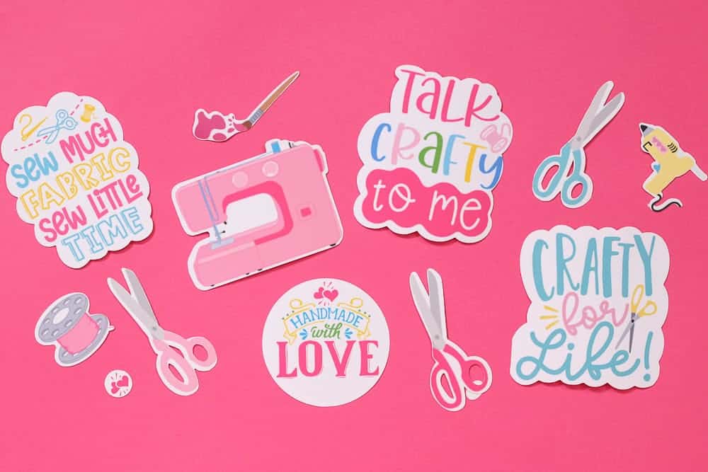 How To Print And Cut Stickers On Cricut Explore Air 2