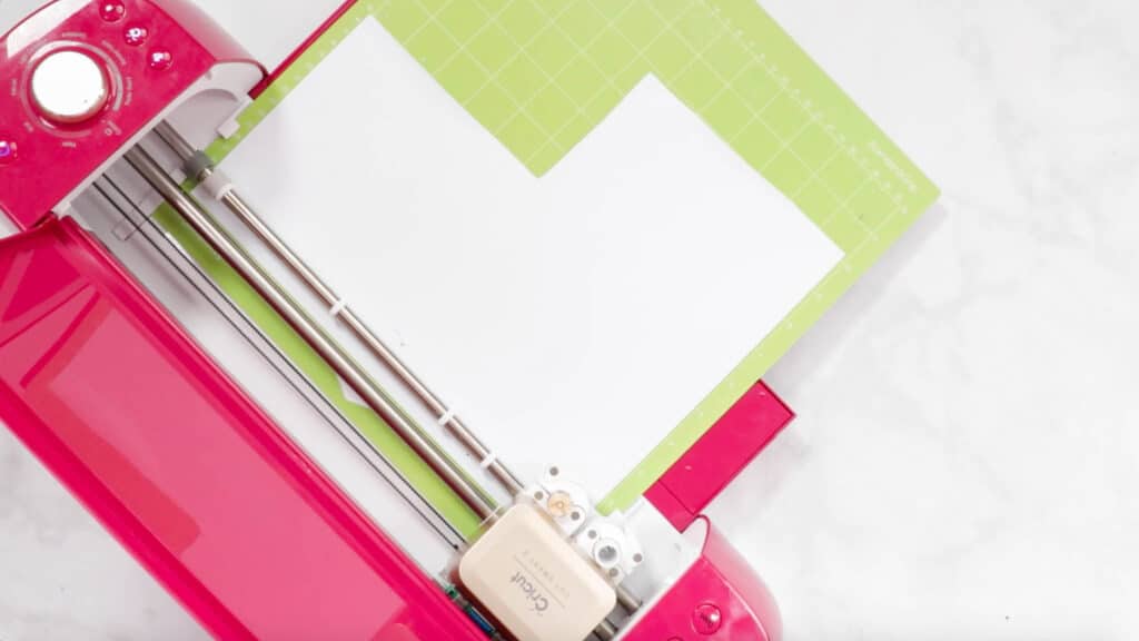 Cricut machine cutting Iron-On