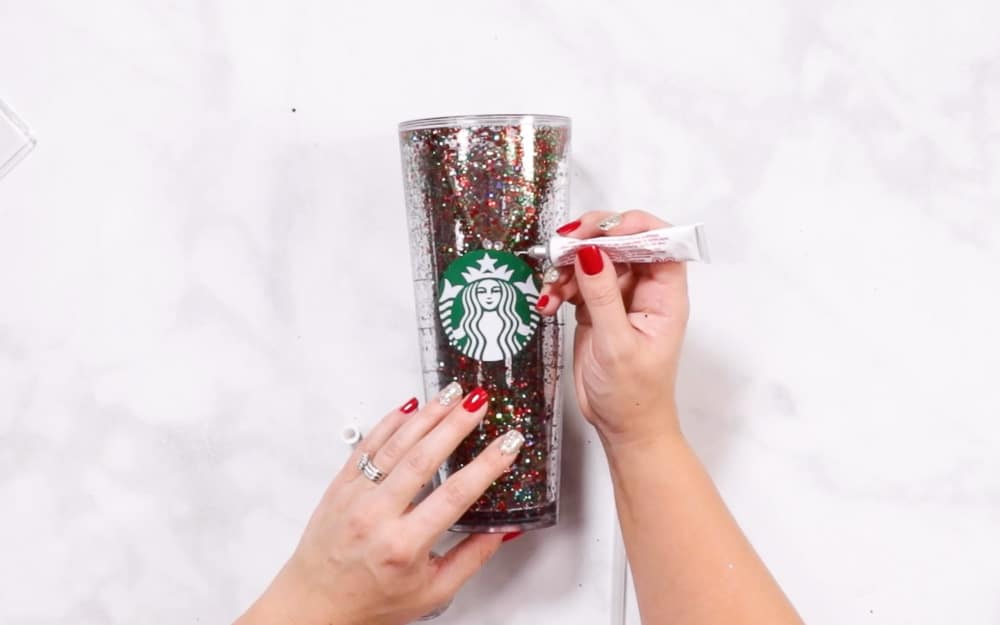 FALL Glittered Starbucks Cup | Reusable Starbucks cold cup