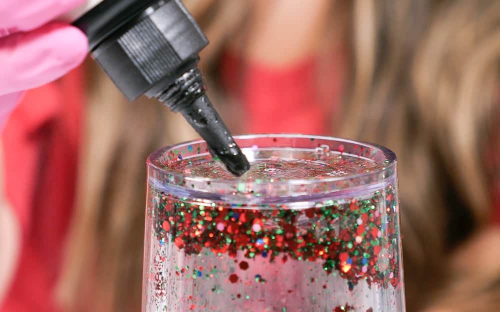 DIY Starbucks Snow Globe Tumbler - Sweet Red Poppy