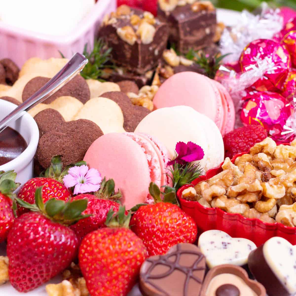 Dessert Charcuterie Board Utah craft Sweet Red Poppy