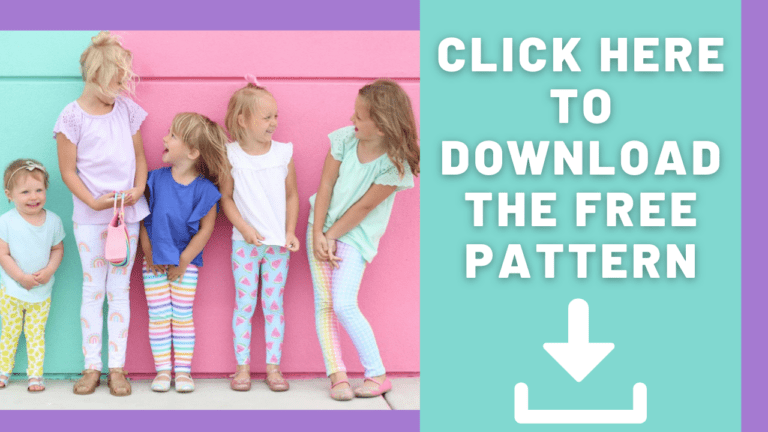 Kids Leggings Pattern | US sewing | Sweet Red Poppy