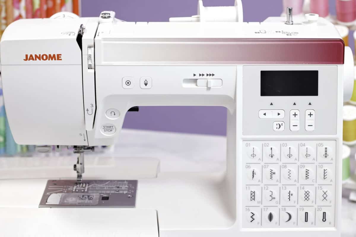 Janome Sewist 740 DC | US sewing | Sweet Red Poppy