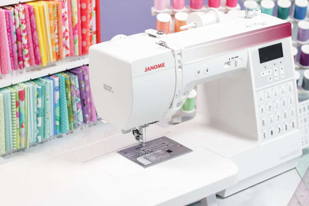 Janome Sewist by popular US sewing blog, Sweet Red Poppy: image of a Janome Sewist 740 DC.